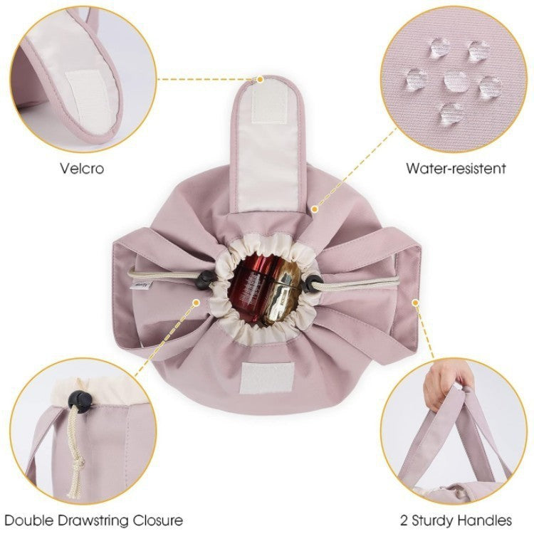 Large Capacity Portable Drawstring Cosmetic Buddy Bag