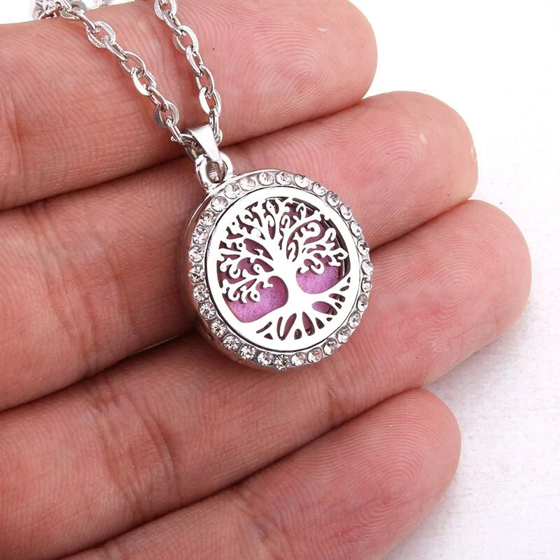 Luxe Scent Pendant Locket Necklace