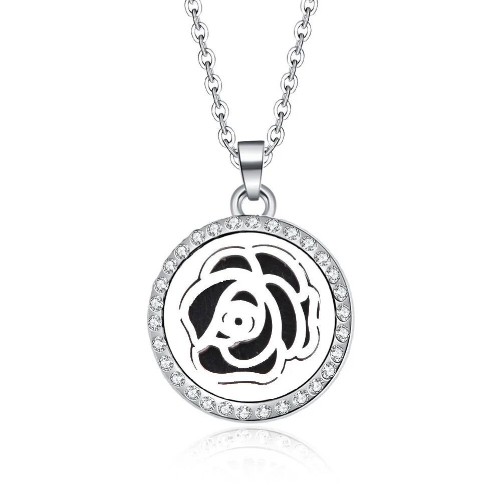 Luxe Scent Pendant Locket Necklace