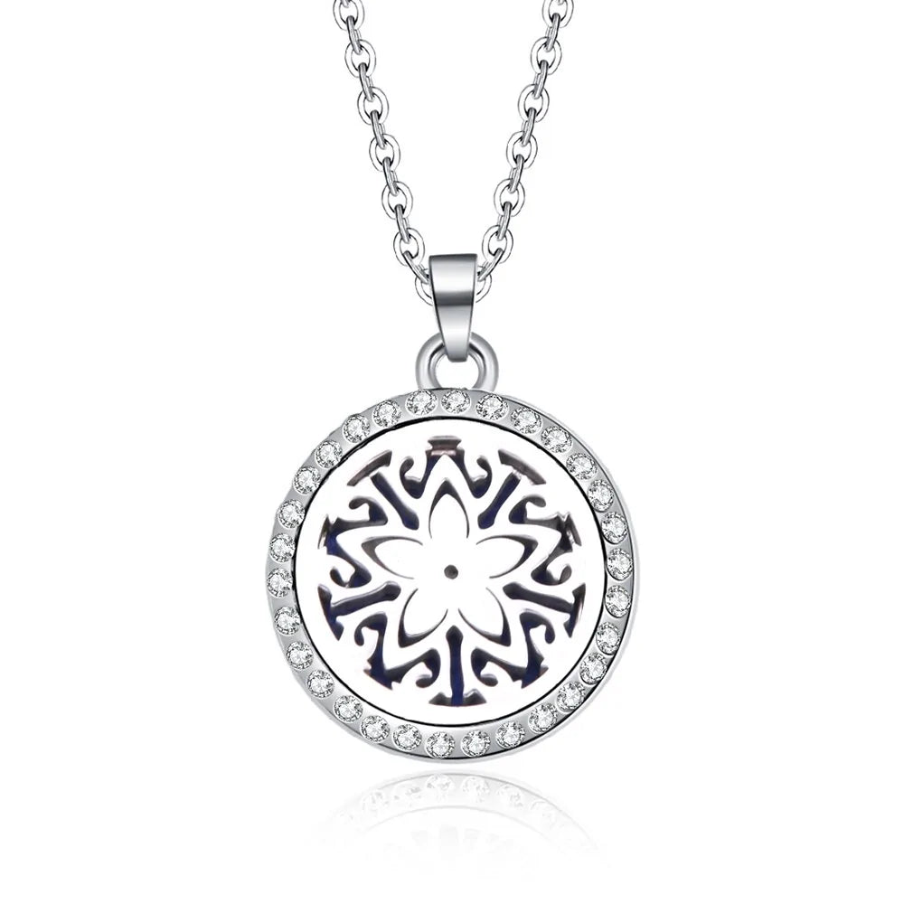 Luxe Scent Pendant Locket Necklace