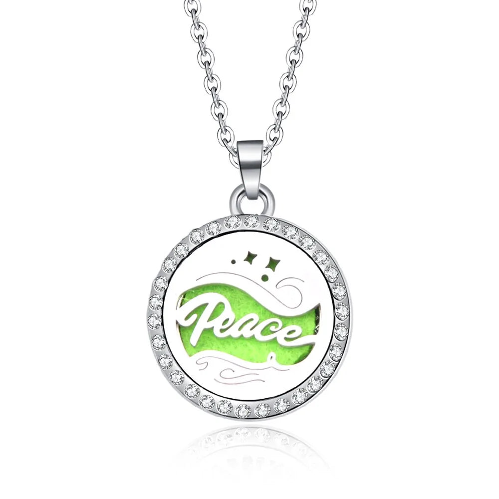 Luxe Scent Pendant Locket Necklace