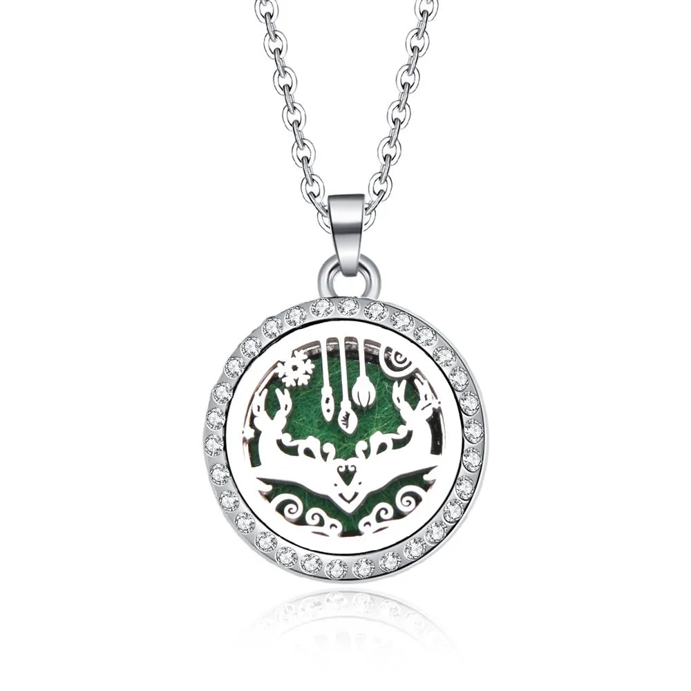 Luxe Scent Pendant Locket Necklace