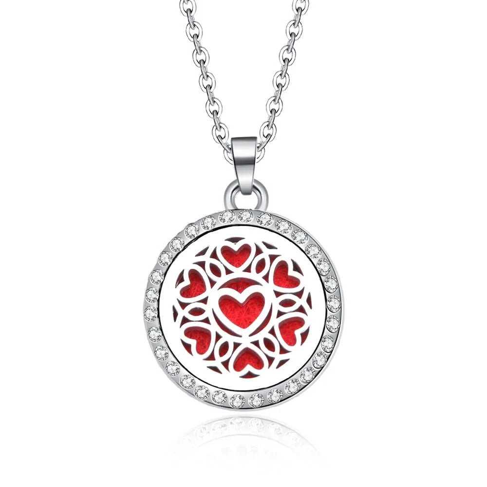Luxe Scent Pendant Locket Necklace