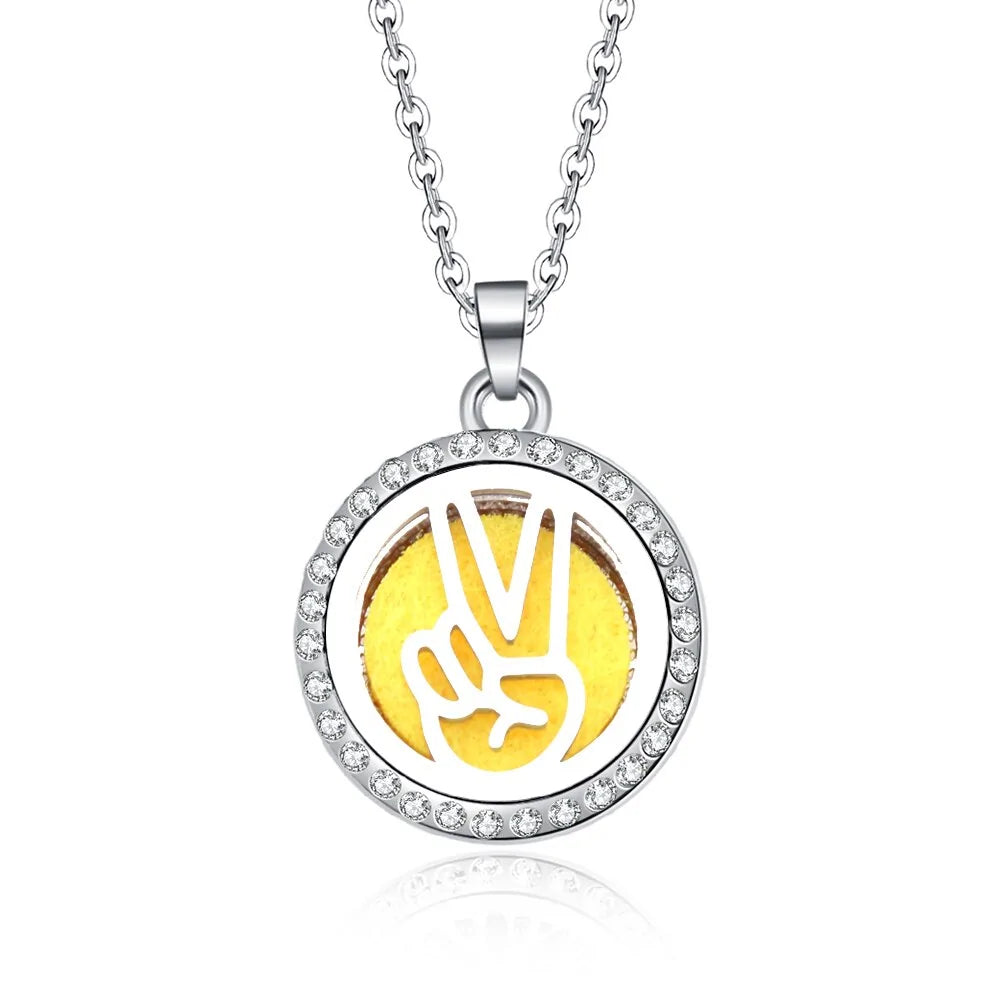 Luxe Scent Pendant Locket Necklace