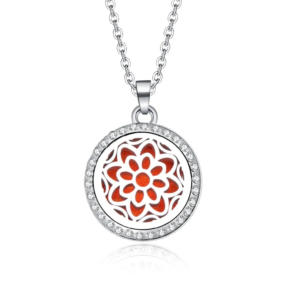Luxe Scent Pendant Locket Necklace