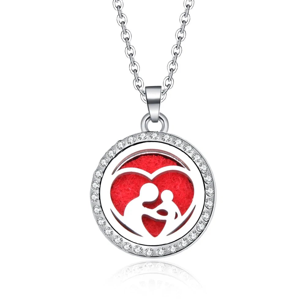 Luxe Scent Pendant Locket Necklace