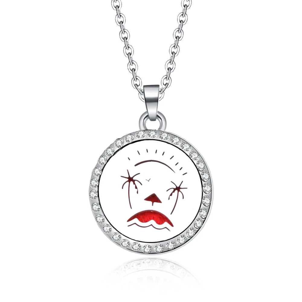 Luxe Scent Pendant Locket Necklace