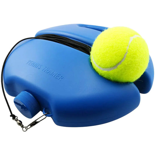 Solo Tennis Trainer Rebound Ball – Self-Practice Tennis Training Kit with Elastic Cord & Base