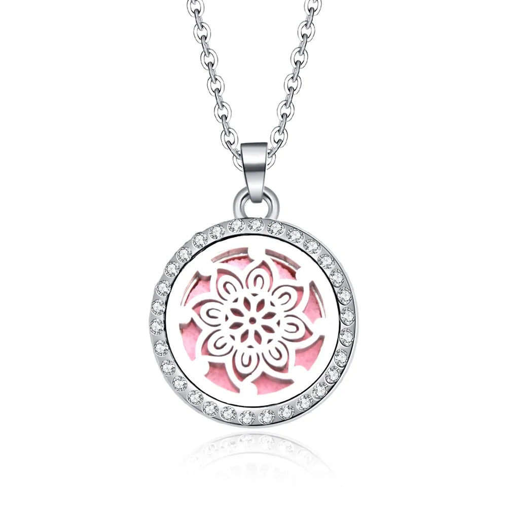 Luxe Scent Pendant Locket Necklace