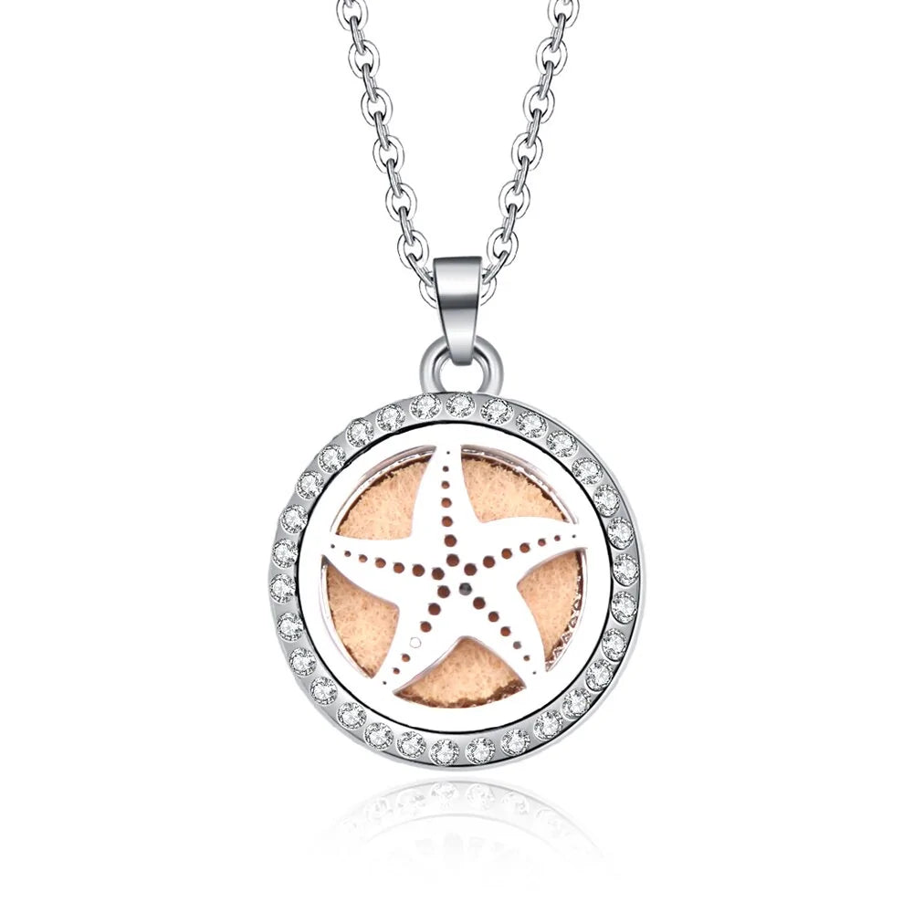 Luxe Scent Pendant Locket Necklace