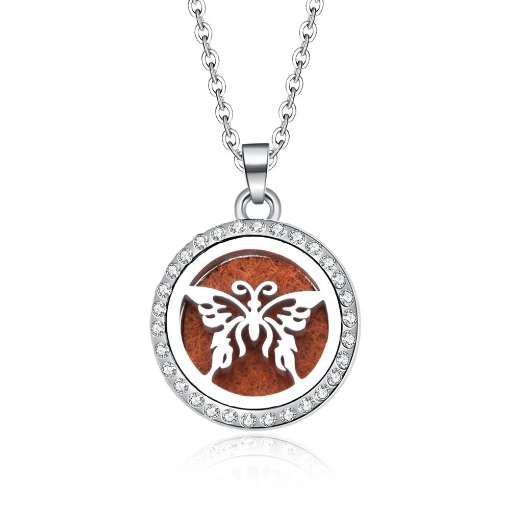 Luxe Scent Pendant Locket Necklace